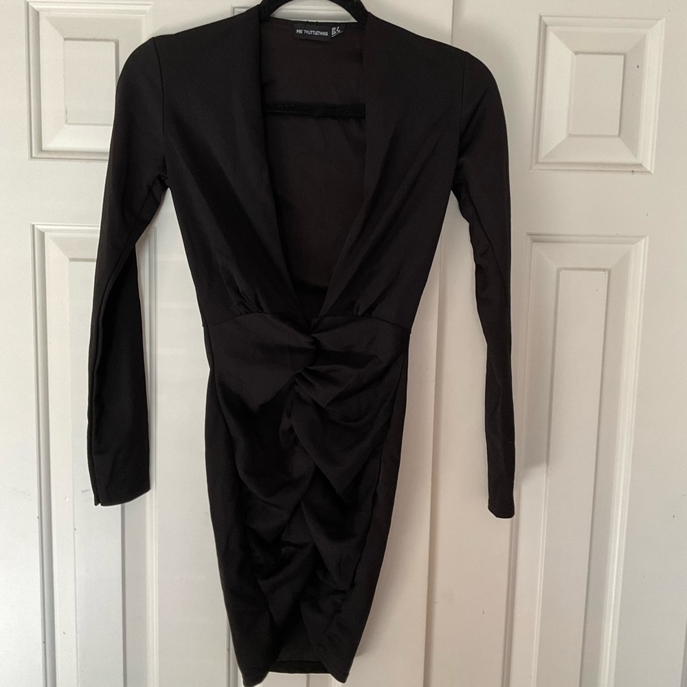 Black body on dress